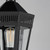 Oxford One Light Outdoor Post Mount (30590CLBK)