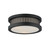 Maxim - 30599WTBK - Three Light Outdoor Flush Mount - Oxford - Black