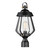 Maxim - 30629CDBKAB - One Light Outdoor Pier/Post Mount - Mariner - Black / Antique Brass