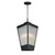 Maxim - 30766CRBKAB - Three Light Outdoor Pendant - Triform - Black / Antique Brass