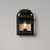 Bonham One Light Outdoor Wall Sconce (30801CLBK)