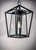Artisan One Light Outdoor Hanging Lantern (3178CLBK)