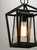Artisan One Light Outdoor Hanging Lantern (3179CLBK)