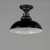 Granville One Light Outdoor Ceiling Mount (35110GBBK)