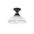 Maxim - 35110WTBK - One Light Outdoor Ceiling Mount - Granville - White / Black