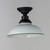 Granville One Light Outdoor Ceiling Mount (35110WTBK)