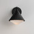 Odette One Light Wall Sconce (35132WTBK)