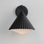 Odette One Light Wall Sconce (35134WTBK)