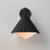 Odette One Light Wall Sconce (35136WTBK)