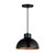 Maxim - 35142BKACP - One Light Pendant - Rockport - Black / Antique Copper