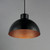 Rockport One Light Pendant (35142BKACP)