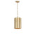 Maxim - 39131WBR - One Light Mini Pendant - Allegra - Weathered Brass