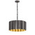 Maxim - 39133GMGLD - One Light Pendant - Allegra - Gunmetal / Gold