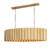 Maxim - 39136WBR - Five Light Linear Pendant - Allegra - Weathered Brass