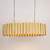 Allegra Five Light Linear Pendant (39136WBR)