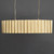 Allegra Five Light Linear Pendant (39136WBR)