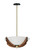Maxim - 39511CLBZAP - Four Light Semi-Flush Mount/Pendant - Merge - Bronze / Antique Pecan