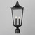 Sutton Place VX Two Light Outdoor Post Lantern (40230CLBK)