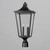 Sutton Place VX Two Light Outdoor Post Lantern (40230CLBK)