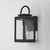 Nassau Vivex One Light Outdoor Wall Sconce (40312CLBK)