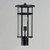 Clyde Vivex One Light Post Lantern (40620CLBK)