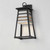 Shutters One Light Outdoor Wall Sconce (40634WZBK)