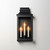 Savannah VX Three Light Outdoor Wall Sconce (40916CLBO)