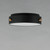 Rivet LED Flush Mount (42129BKAB)