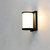 Barrel LED Outdoor Wall Sconce (52125WTBK)