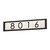 Maxim - 53651BZ - LED Address Frame - Address - Bronze