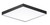 Maxim - 57667WTBK - LED Flush Mount - Trim - Black