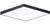Maxim - 57669WTBK - LED Flush Mount - Trim - Black