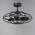 Corona Fan LED Fandelight (61002BK)