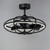 Corona Fan LED Fandelight (61002BK)
