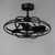 Corona Fan LED Fandelight (61002BK)
