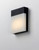 Eyebrow LED Outdoor Wall Sconce (86165BK)