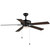 Maxim - 88937BK - 52 Ceiling Fan - Super-Max - Black