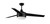 Maxim - 89909FTBK - 52 Ceiling Fan - Trio - Black