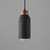 Pompeii One Light Pendant (90621LVBK)