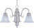 Maxim - 91196MRSN - Three Light Chandelier - Builder Basics - Satin Nickel