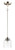 Maxim - 91260CDSN - One Light Pendant - Acadia - Satin Nickel