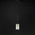 Sleek One Light Mini Pendant (91840CDABBK)