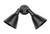 Maxim - 92006BK - Two Light Outdoor Wall Lantern - Spots - Black