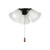 Maxim - FKT208FTBK - LED Ceiling Fan Light Kit - Fan Light Kits - Black