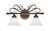 Toltec Lighting - 102-BRZ-311 - Two Light Bath Bar - Swan - Bronze