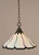 Toltec Lighting - 10-DG-912 - One Light Pendant - Any - Dark Granite