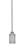 Toltec Lighting - 1151-BN-4062 - One Light Mini Pendant - Edge - Brushed Nickel