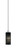 Toltec Lighting - 1151-BN-4099 - One Light Mini Pendant - Edge - Brushed Nickel