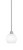 Toltec Lighting - 1151-BN-4101 - One Light Mini Pendant - Edge - Brushed Nickel
