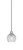 Toltec Lighting - 1151-BN-5110 - One Light Mini Pendant - Edge - Brushed Nickel